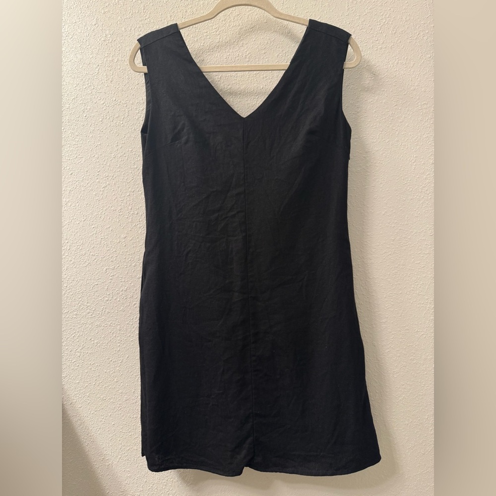 Nicole Miller Black Sleeveless Dress